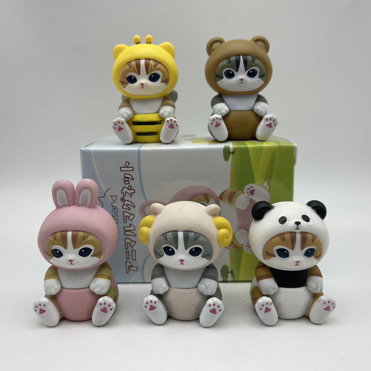 Art Craft Toys - 4 cm Mofusand Action Figure Set