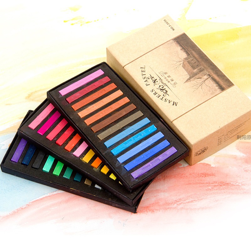 Chalk Pastel Set - Künstler Kreide Stick Set 12/24/36/48 Farbe