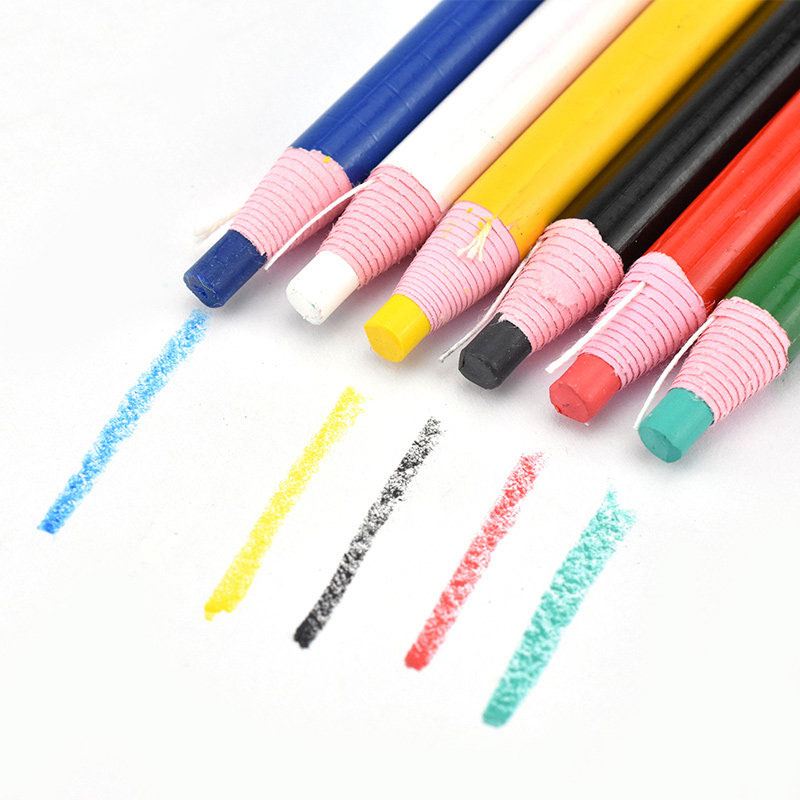 Chalk Pastel Set - STANDARD Schnittfreies Schneider-Nähkreide/Buntstift/Pastell/Bleistift-Set für Kleidung, Kleidungsstücke,