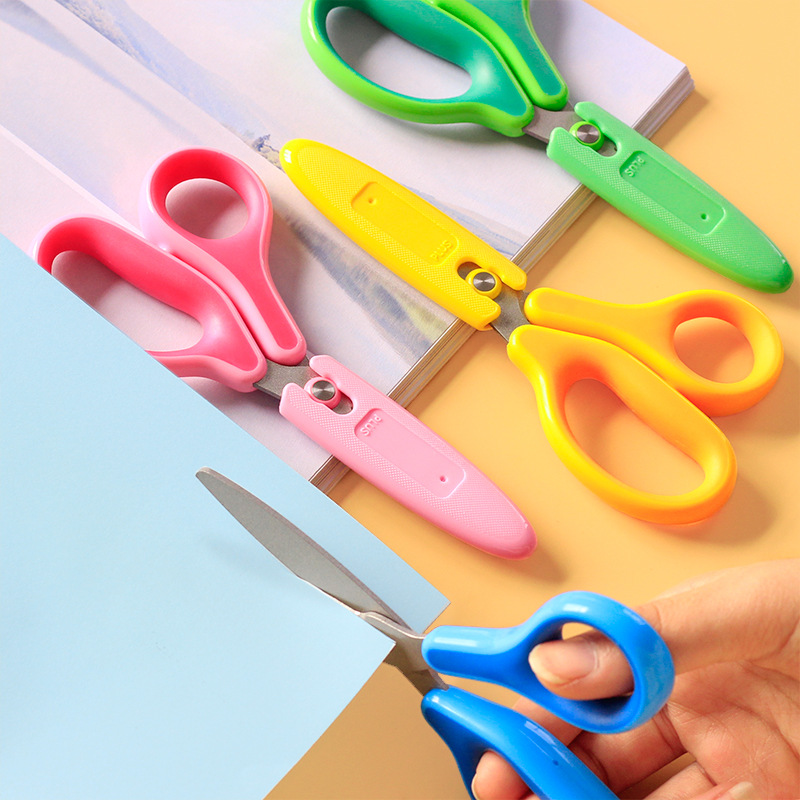 Art Craft Toddler - Kindersicherheitsschere mit Schutzhülle, Bastelschere, Trainingsschere für