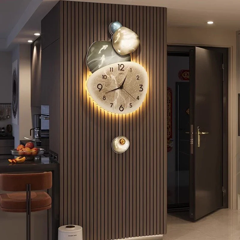 Art Craft Restaurant - Bistro Niedliche Wanduhr Luxus-Restaurant Nordisch Kreativ