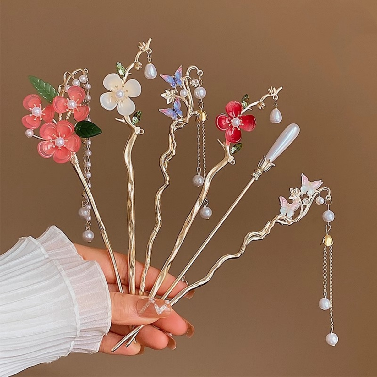 Art Craft Shop - 2023 neue Blume Haarnadel Für Frauen