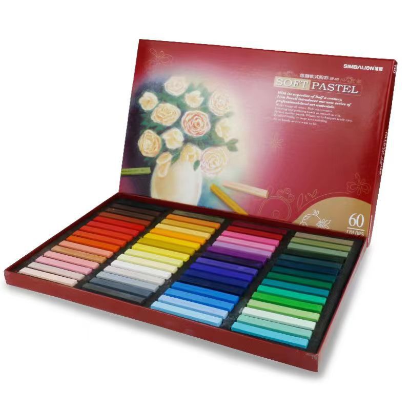 Chalk Pastel Set - Student weiche Farbe Kreide 24/36/48/60 Puder