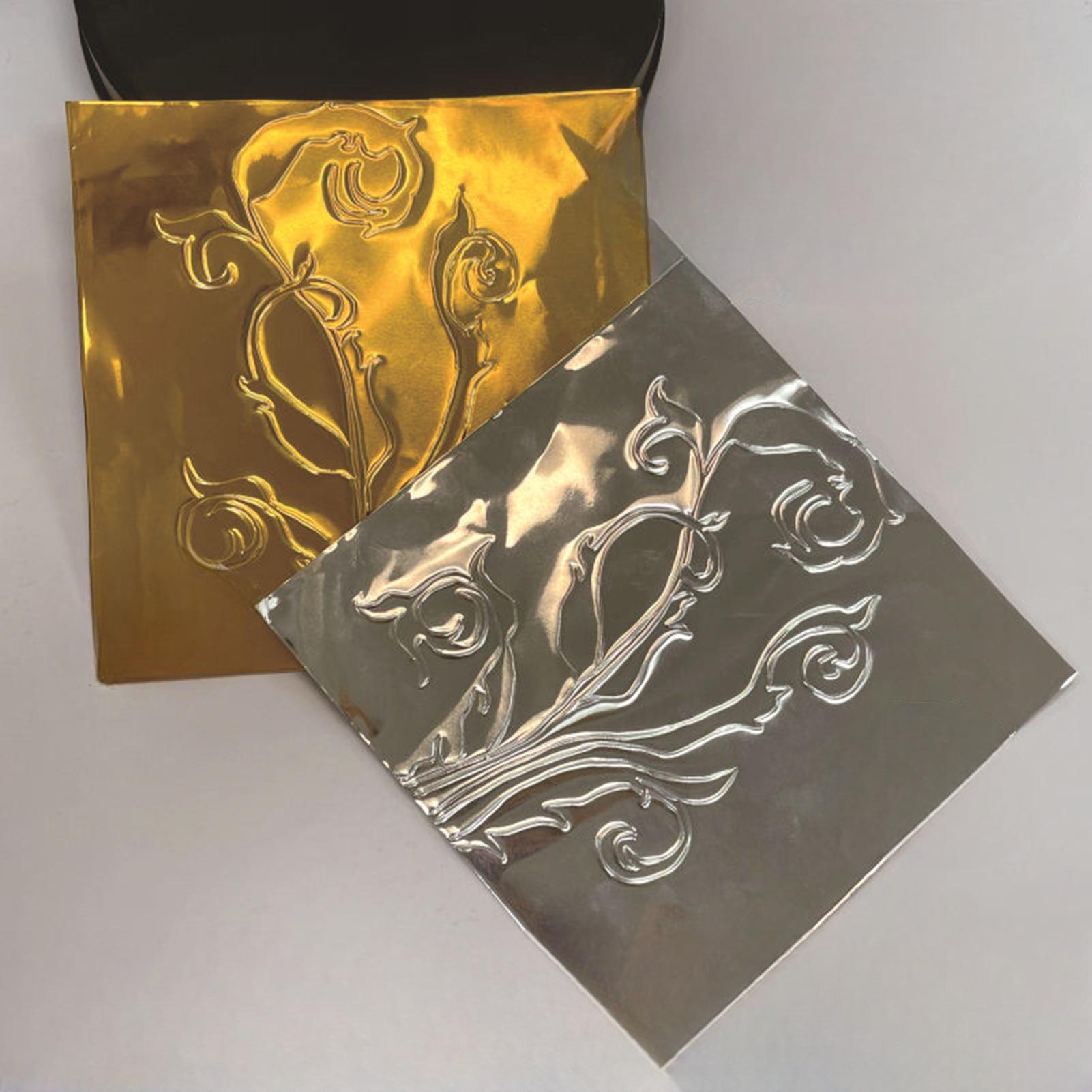 Art Craft Painting - Folienpapier zum Basteln, 100 Stück, glänzendes