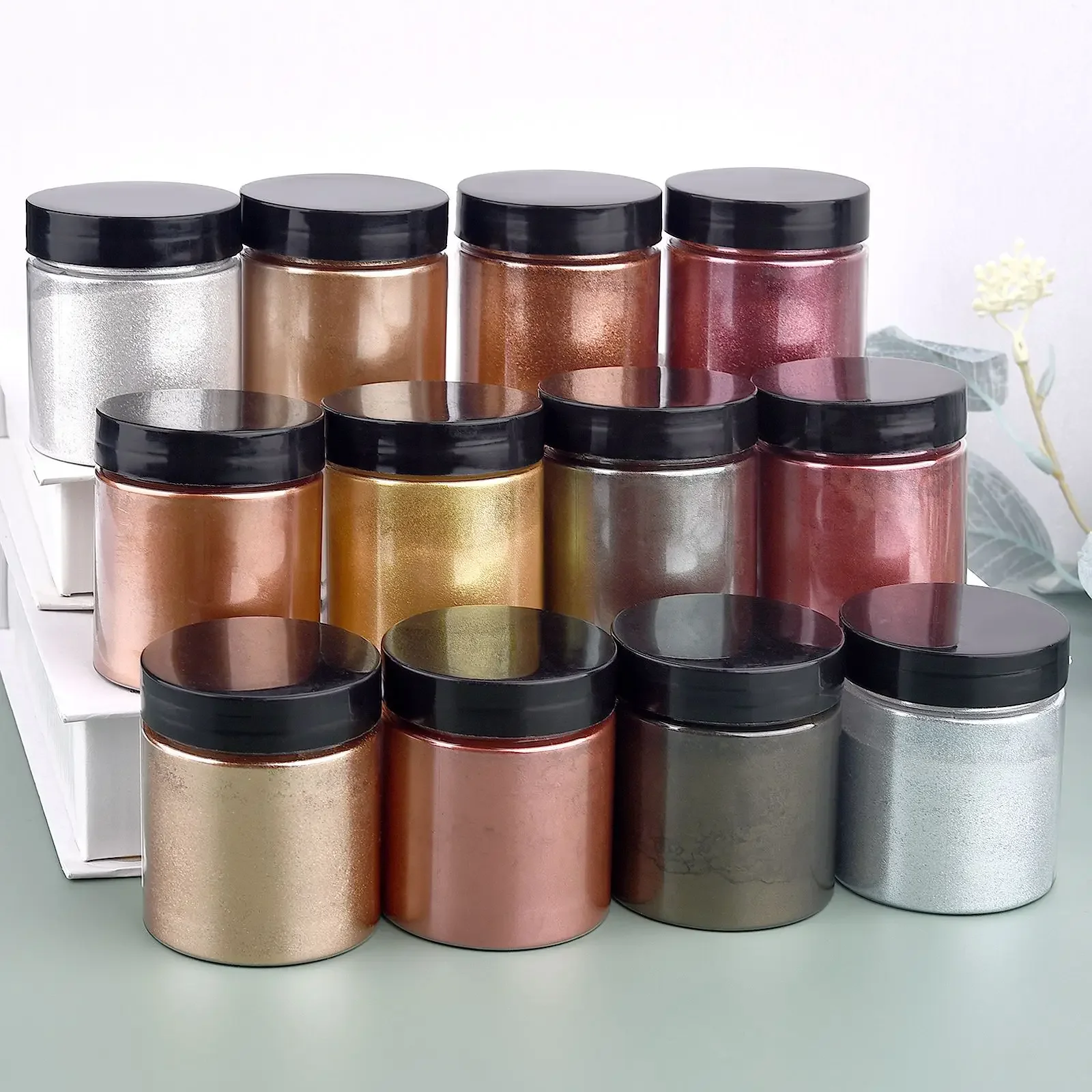 50g/Flasche Metallic Glitter P – Resin Pigment Powder Bewertung und Preis