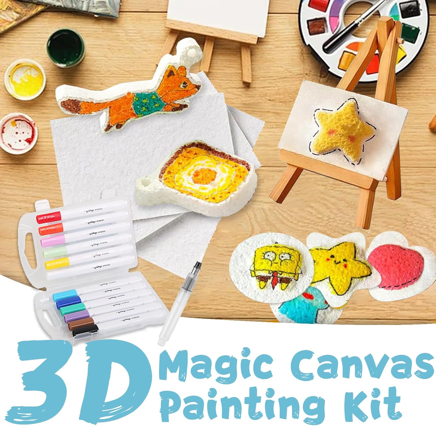 3D Puffy Foam Texture Malerei  – Art Craft For Kids Bewertung und Preis