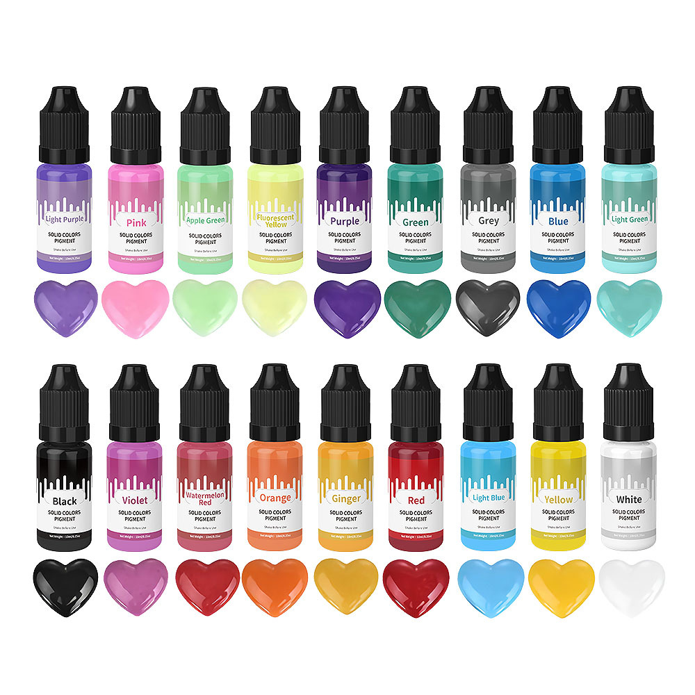 18 farben 10 ml Macaron Solide – Resin Pigment Powder Bewertung und Preis