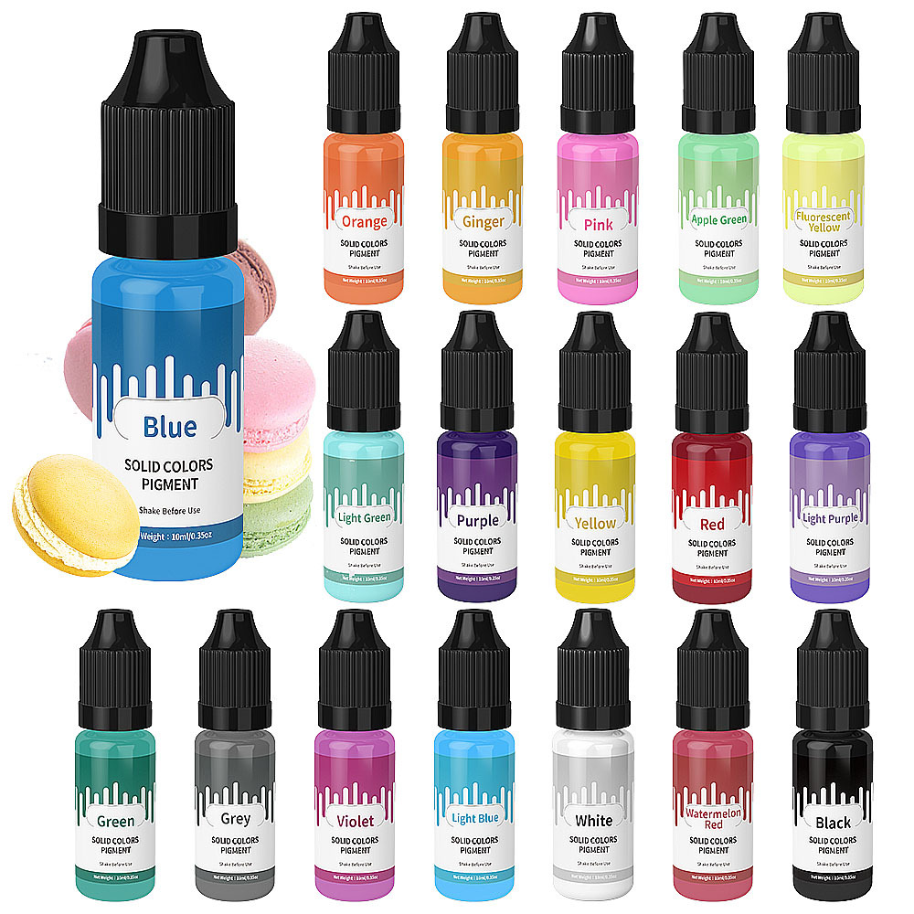 18 farben 10 ml Macaron Solide – Resin Pigment Powder Bewertung und Preis