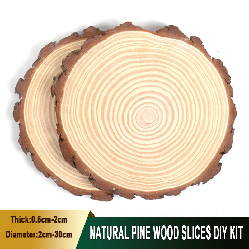 1–30 Stück natürliche Kiefernh – Art Craft Tree Bewertung und Preis