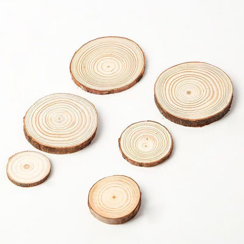1–30 Stück natürliche Kiefernh – Art Craft Tree Bewertung und Preis
