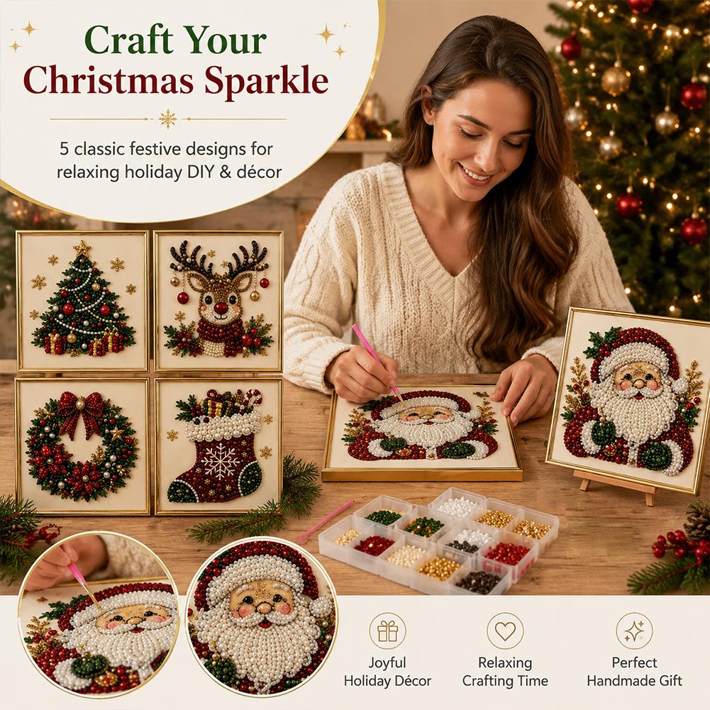 Weihnachtsmann Perlen-Kunst DI – Art Craft For Kids Bewertung und Preis