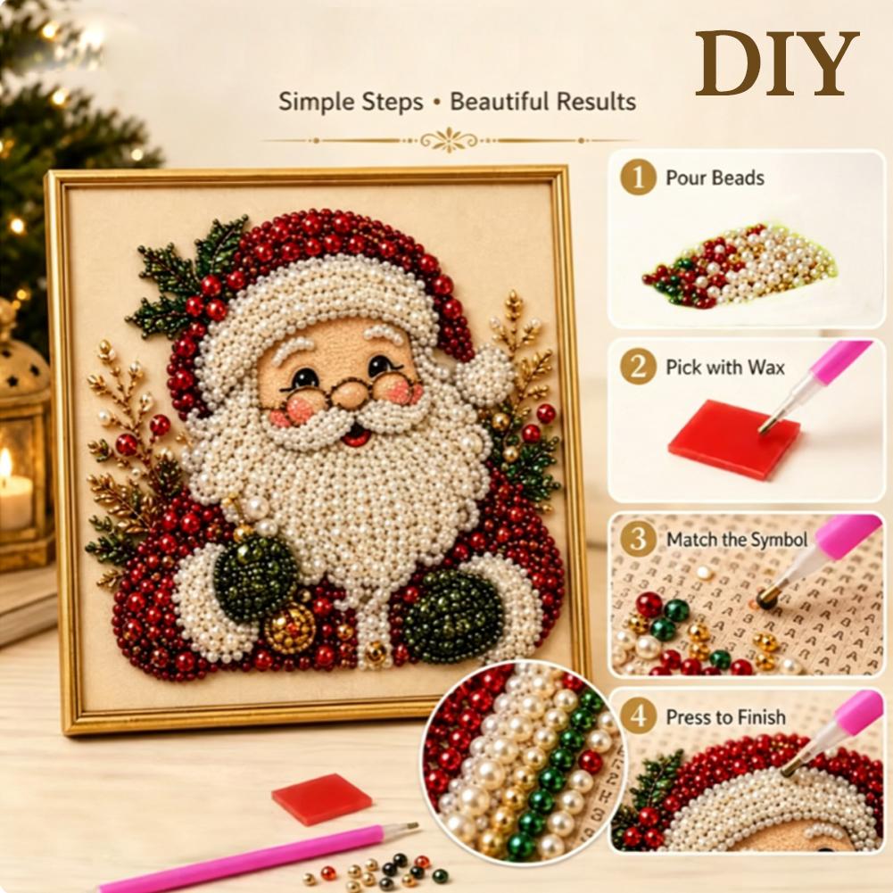 Weihnachtsmann Perlen-Kunst DI – Art Craft For Kids Bewertung und Preis