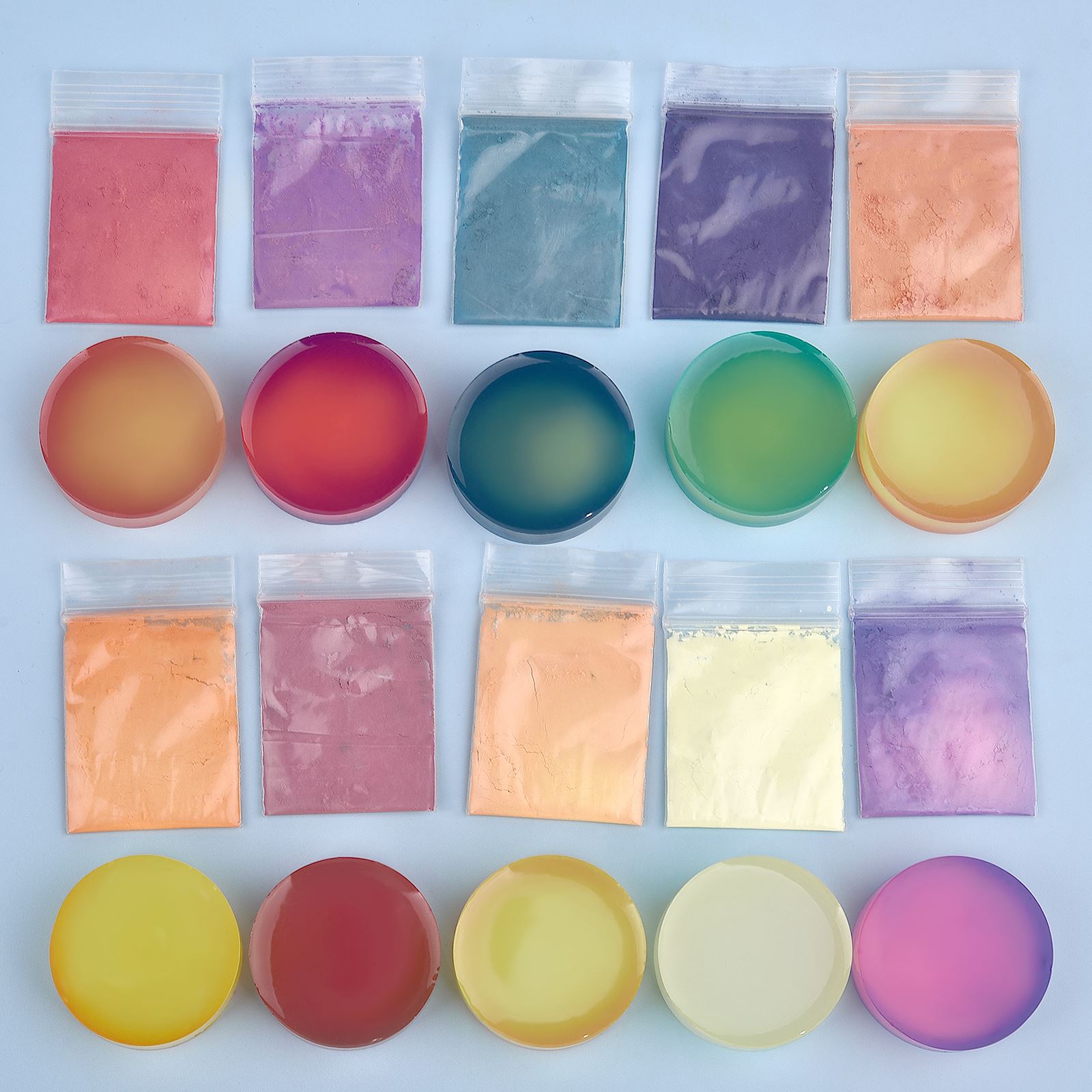 10-Farben-Temperatur-Farbwechs – Resin Pigment Powder Bewertung und Preis