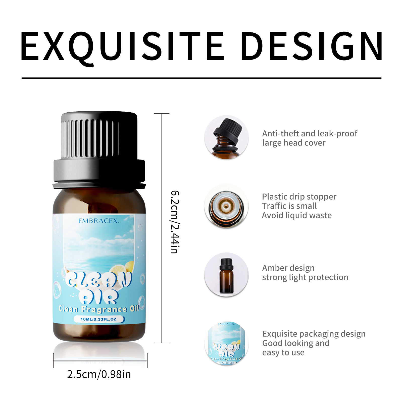 10ml Clean Air Ätherisches Öl  – Art Craft Things Bewertung und Preis