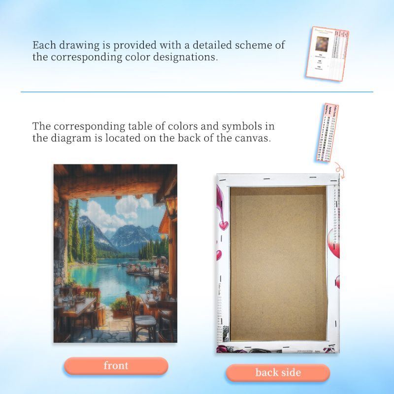 RUOPOTY Gerahmtes Diamant-Mals – Art Craft Restaurant Bewertung und Preis