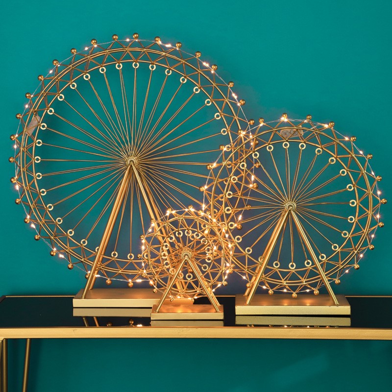 Eisenkunst-Riesenrad-Dekoratio – Art Craft Restaurant Bewertung und Preis