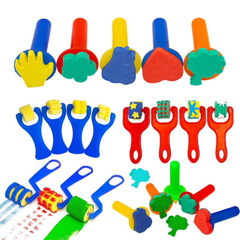 Kinder Kleinkind Schwamm Stemp – Art Craft Toddler Bewertung und Preis