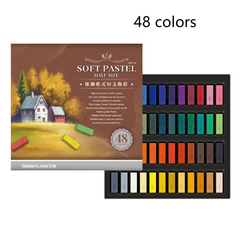 Simbalion 24/48 Farben weiche  – Chalk Pastel Set Bewertung und Preis