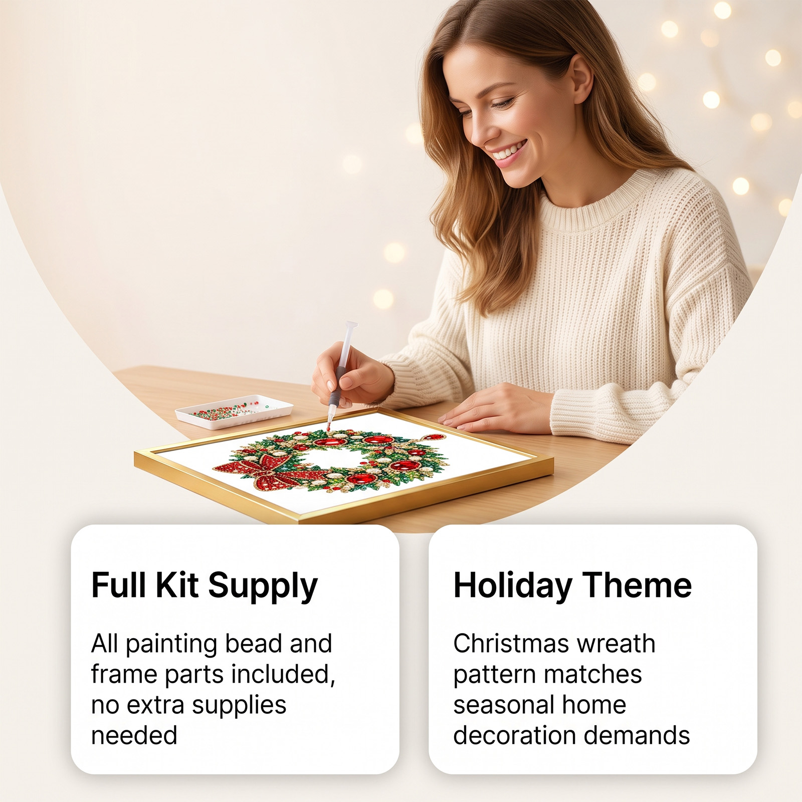 Weihnachts-DIY-Diamantmalerei- – Art Craft For Kids Bewertung und Preis