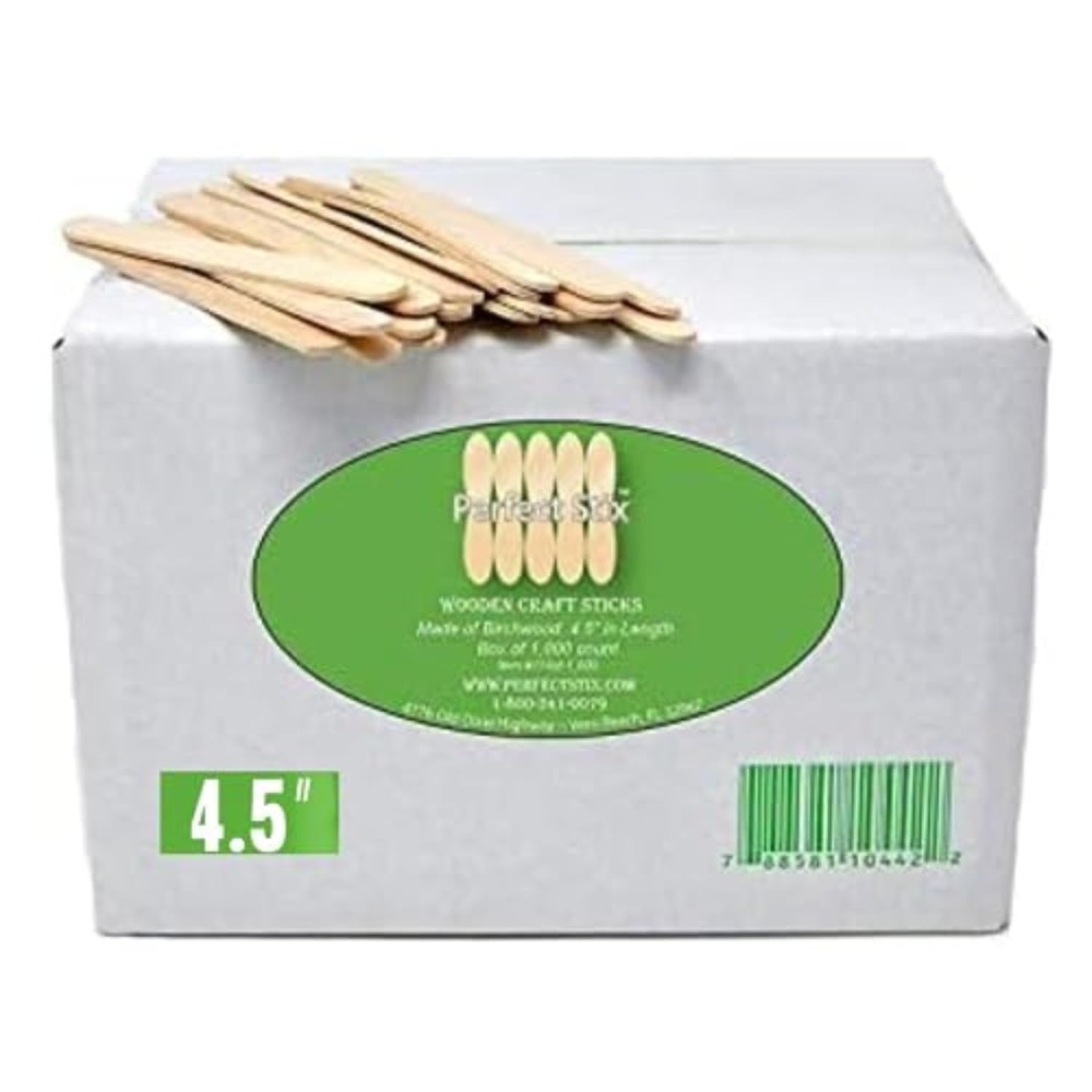 210 Stück Natürliche Holz-Eiss – Art Craft With Ice Cream Stick Bewertung und Preis