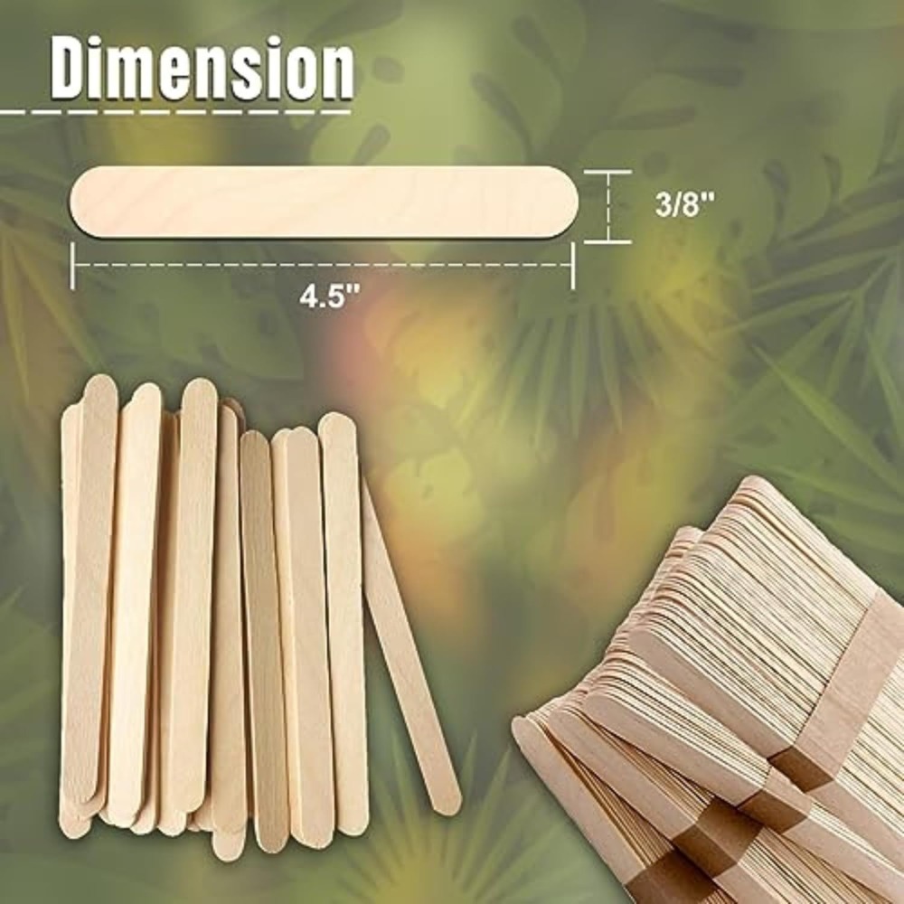 210 Stück Natürliche Holz-Eiss – Art Craft With Ice Cream Stick Bewertung und Preis