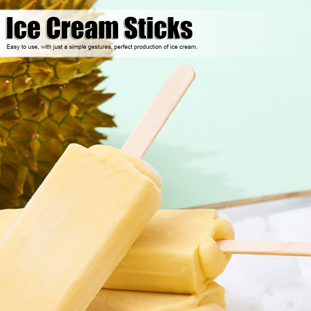 400 Stück Holz-Eisstiele Baste – Art Craft With Ice Cream Stick Bewertung und Preis