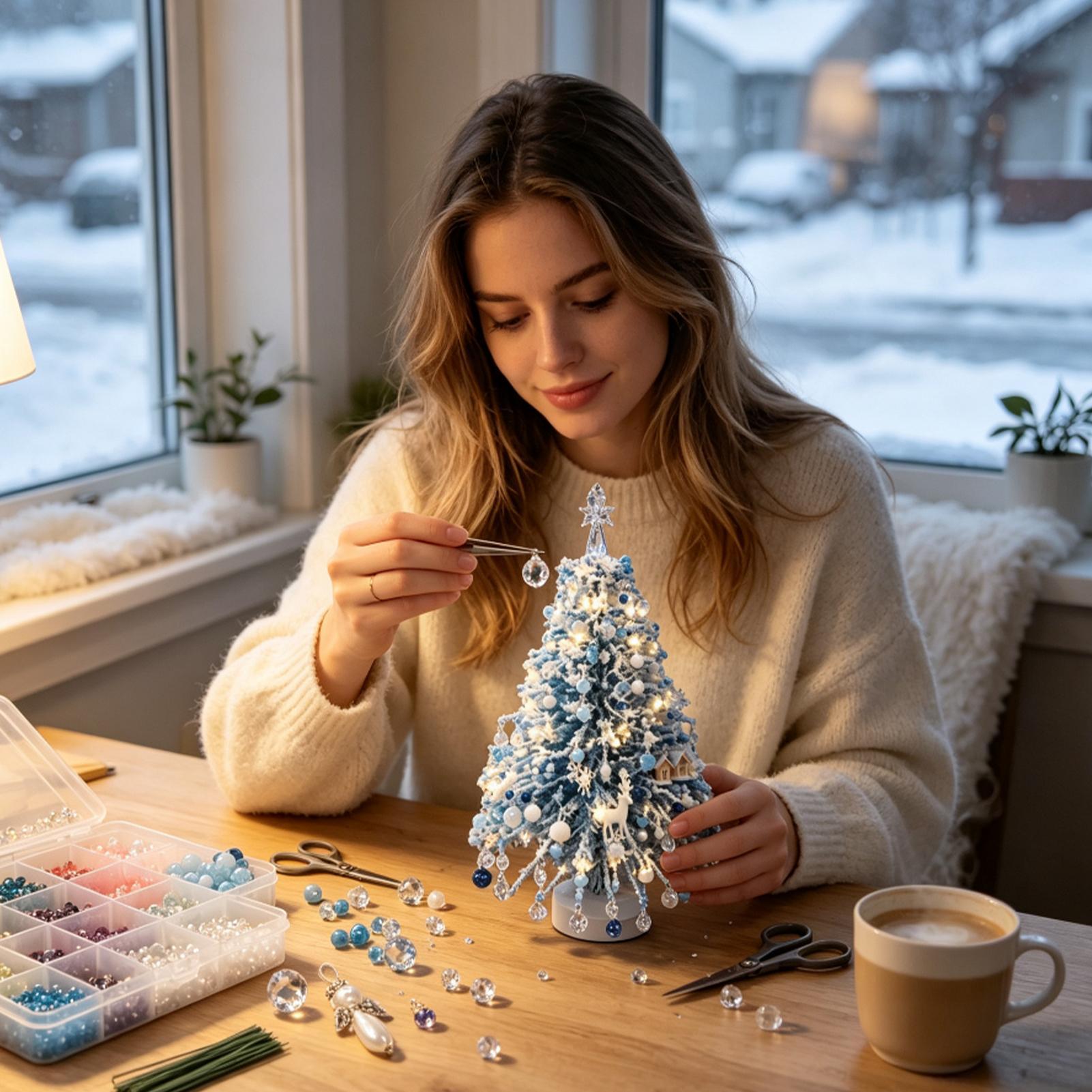 Weihnachtsbaum-Perlenkunst Win – Art Craft Tree Bewertung und Preis