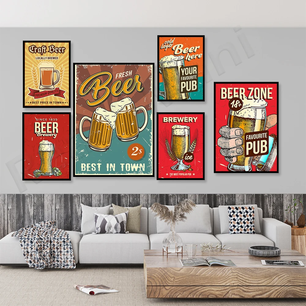 Lieblings-Pub-Poster, Brauerei – Art Craft Decoration Ideas Bewertung und Preis