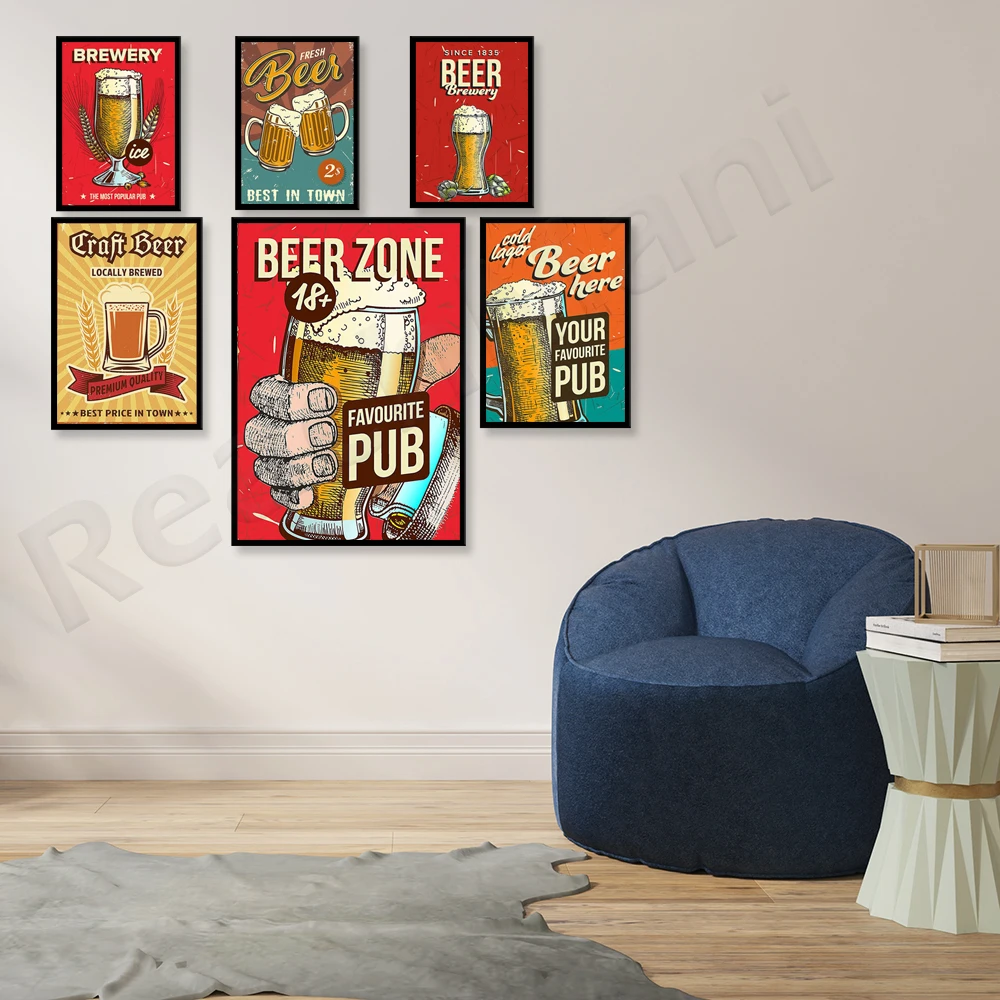 Lieblings-Pub-Poster, Brauerei – Art Craft Decoration Ideas Bewertung und Preis