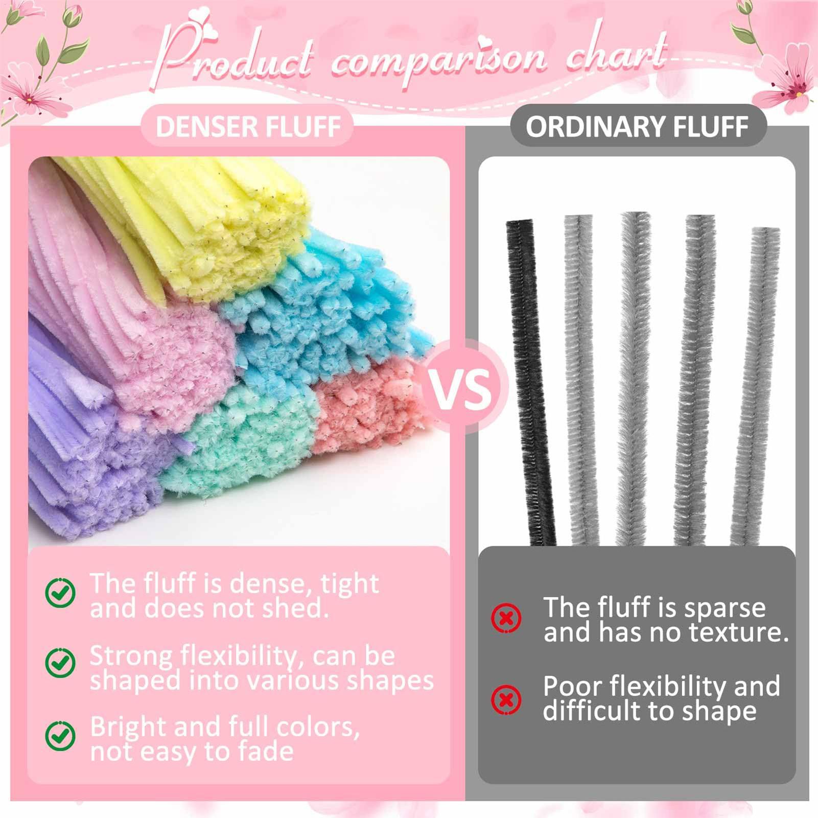 Chenille-Stiele, Pfeifenreinig – Art Craft For Kids Bewertung und Preis