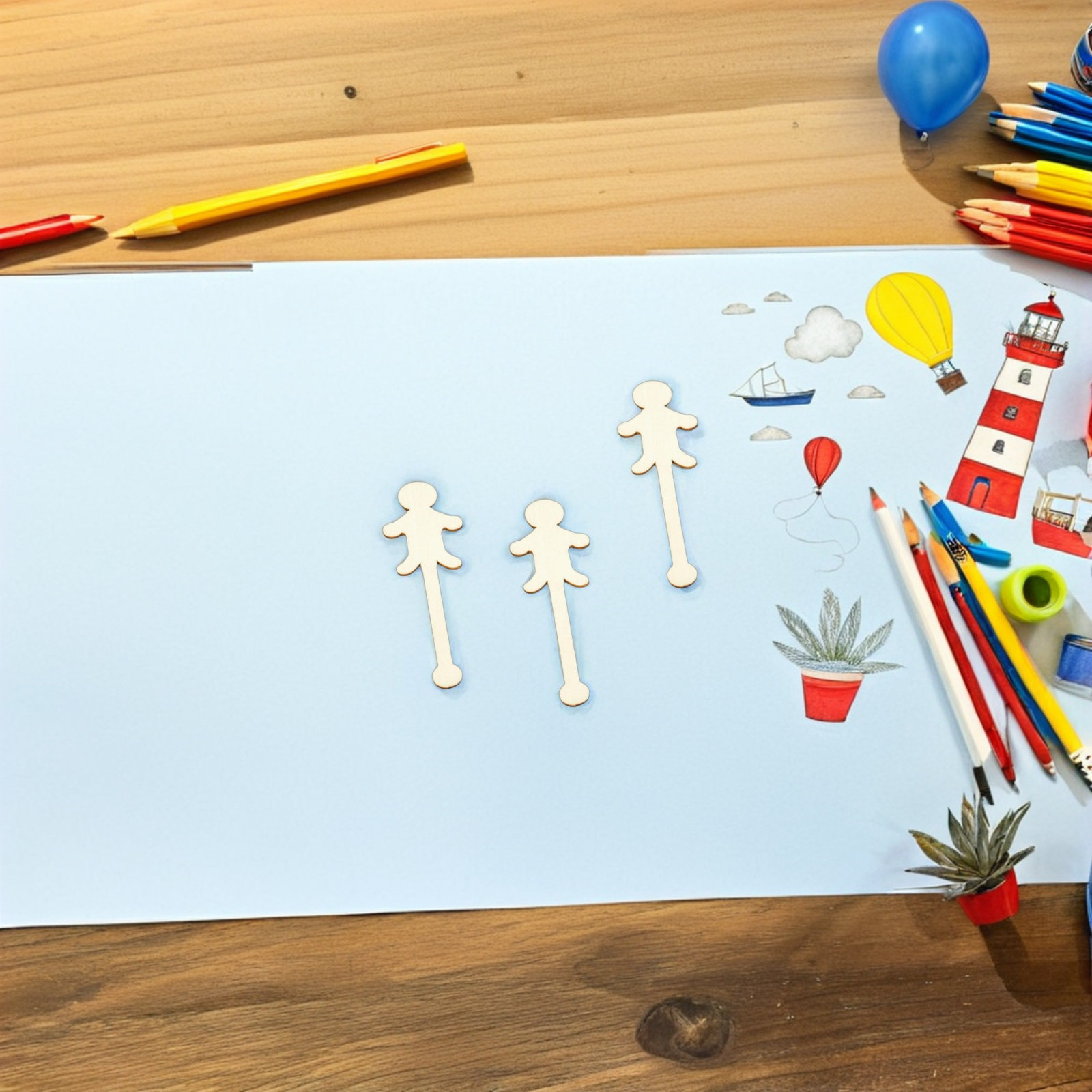 100 Stück Holzstäbchen für Eis – Art Craft With Ice Cream Stick Bewertung und Preis