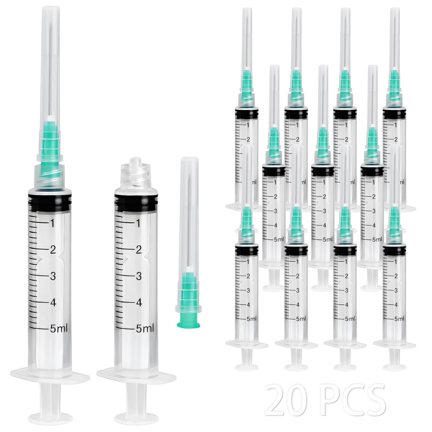 5ml Luer-Lock-Spritze, geeigne – Art Craft Shop Bewertung und Preis