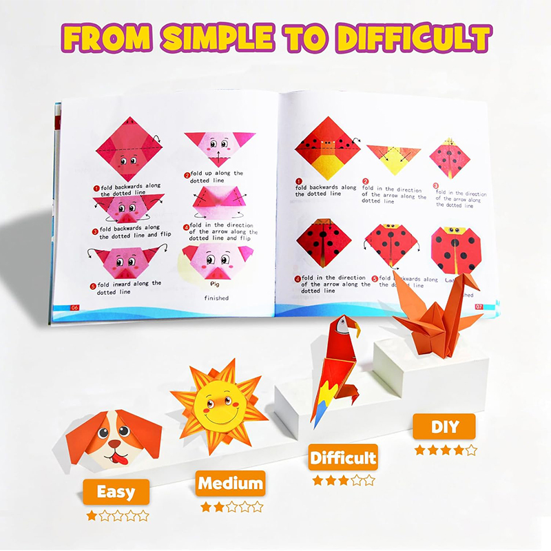 Origami Papier-Bastelsets mit  – Art Craft Shop Bewertung und Preis