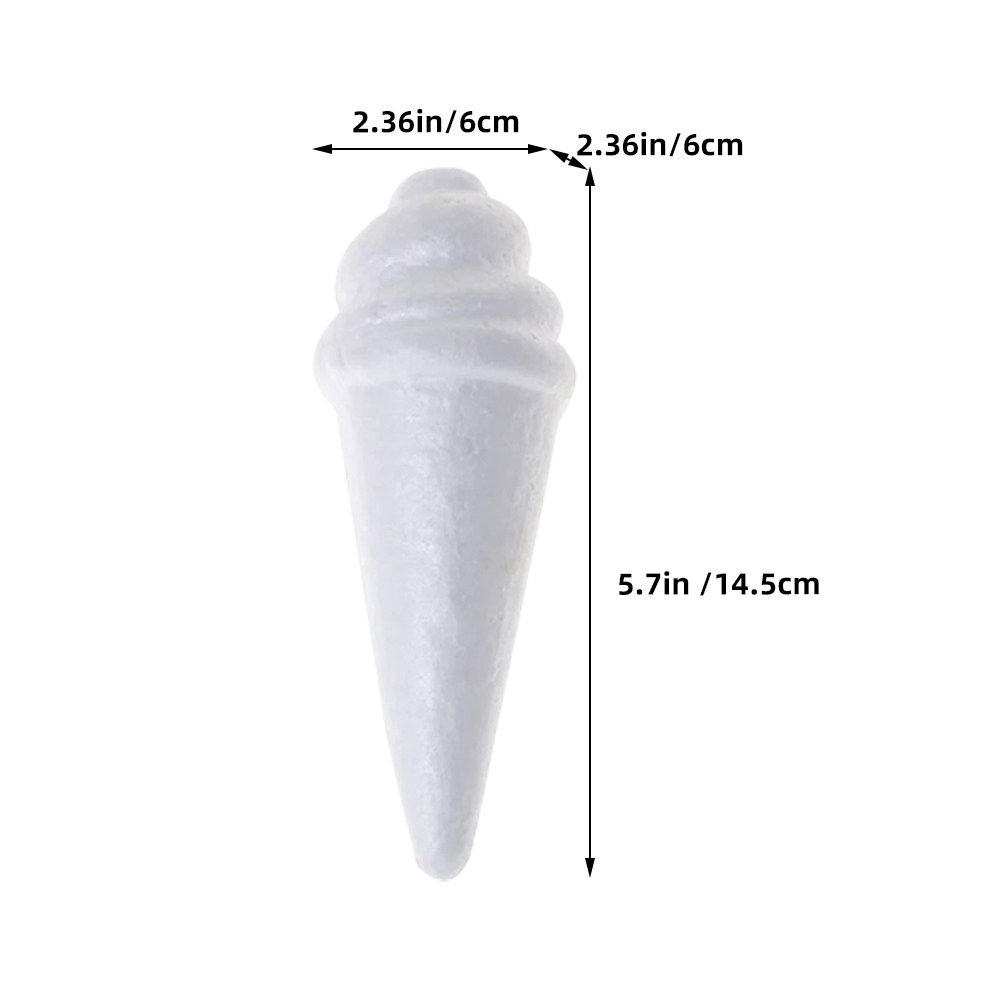 8 Stück Unfertige Eiscreme-Sch – Art Craft For Kids Bewertung und Preis