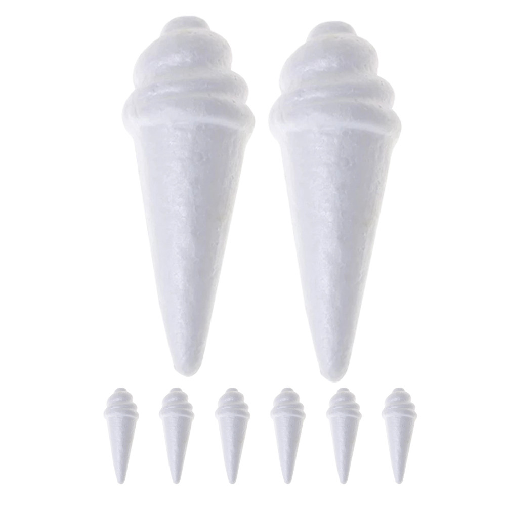 8 Stück Unfertige Eiscreme-Sch – Art Craft For Kids Bewertung und Preis