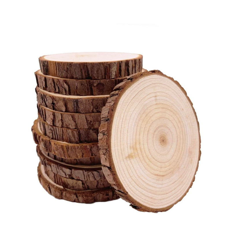 Unvollendete Holzscheiben, Sch – Art Craft Tree Bewertung und Preis