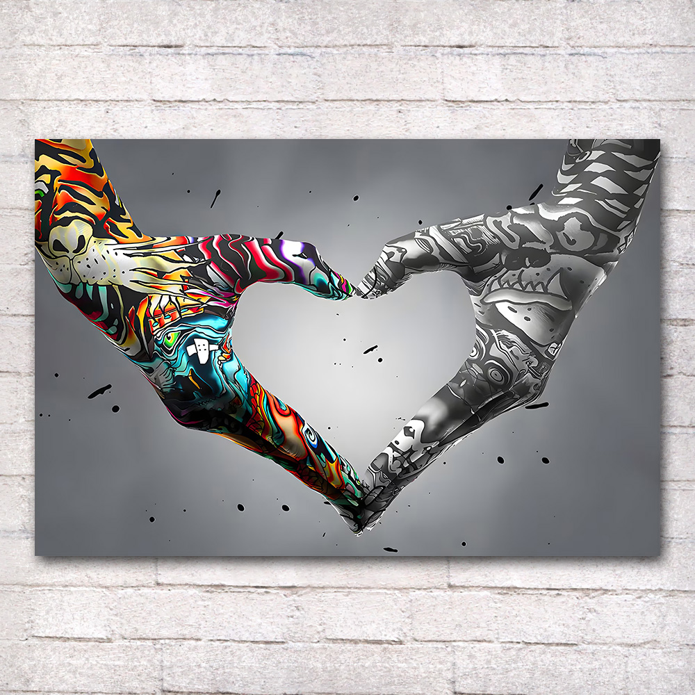 Graffiti Hand Liebe Leinwand M – Art Craft Toys Bewertung und Preis