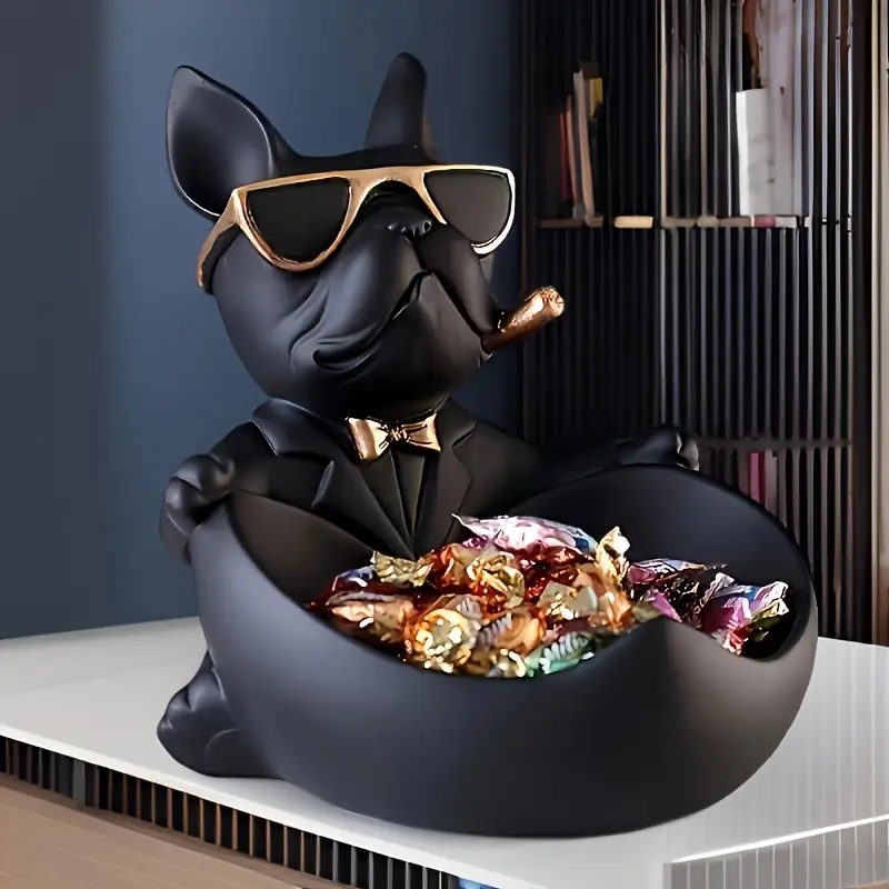 Coole Hunde-Statue Bulldoggen- – Art And Craft Sunglasses Bewertung und Preis