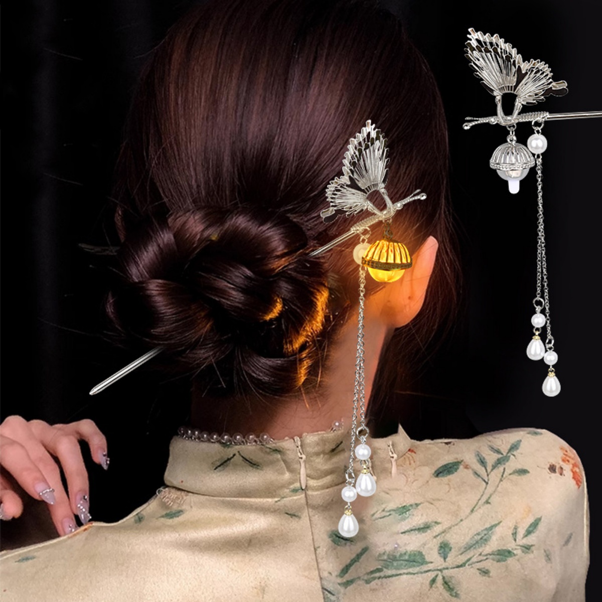 Leuchtende Blume Haarnadel Für – Art Craft Shop Bewertung und Preis