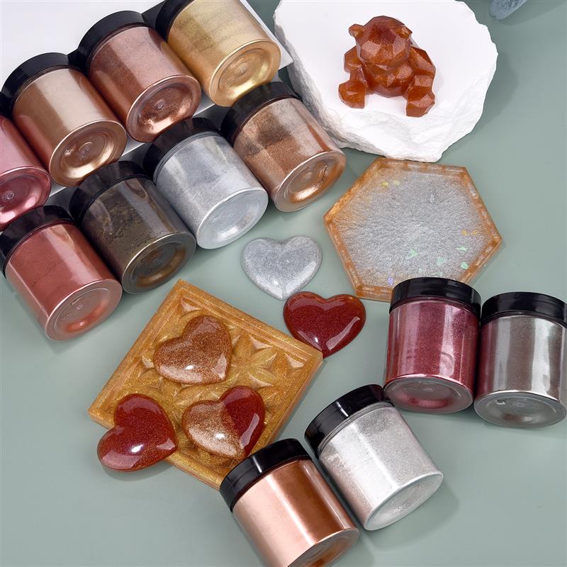 50g Schimmer Metallic Gold Sil – Resin Pigment Powder Bewertung und Preis