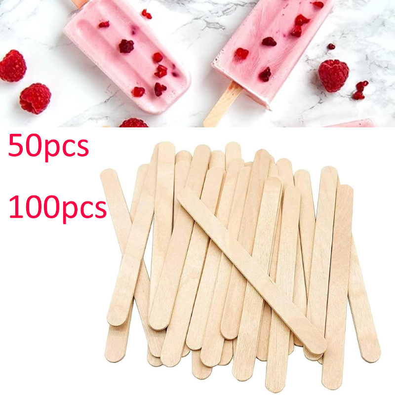    50/100 Stück Eisstiele aus – Art Craft With Ice Cream Stick Bewertung und Preis