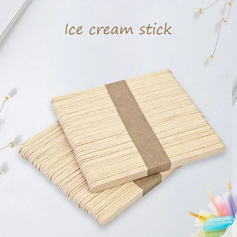 50 stücke Eis Popsicle Sticks  – Art Craft With Ice Cream Stick Bewertung und Preis
