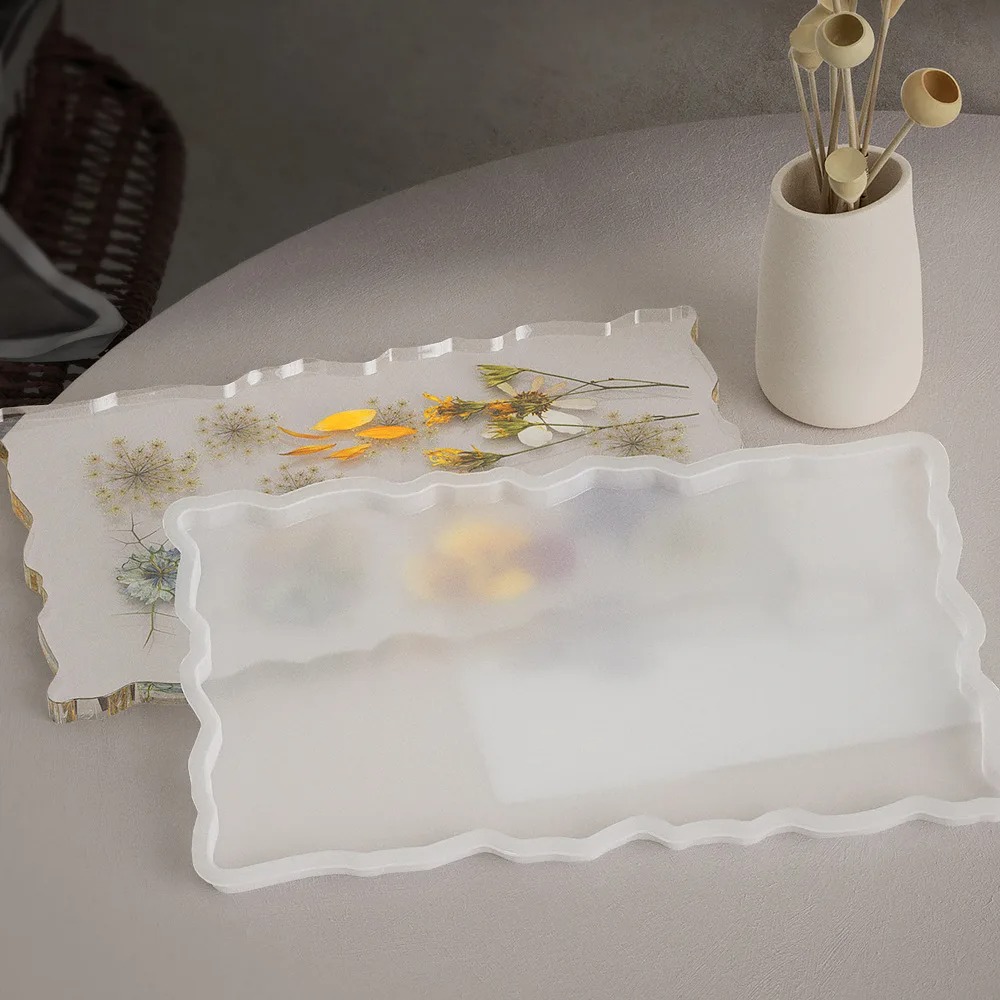 Tablett Epoxidharz Silikonform – Art Craft Shop Bewertung und Preis