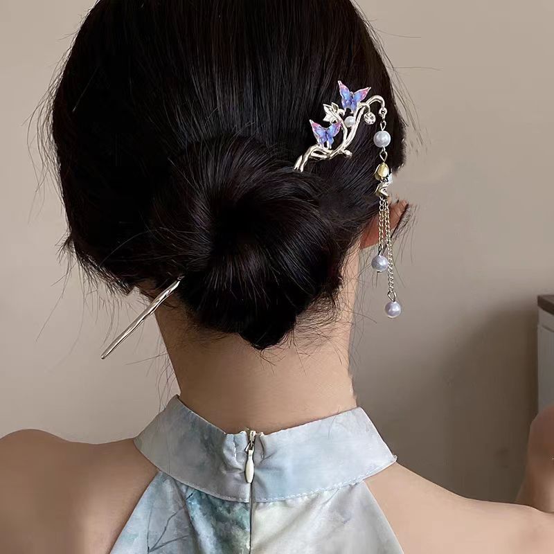 2023 neue Blume Haarnadel Für  – Art Craft Shop Bewertung und Preis