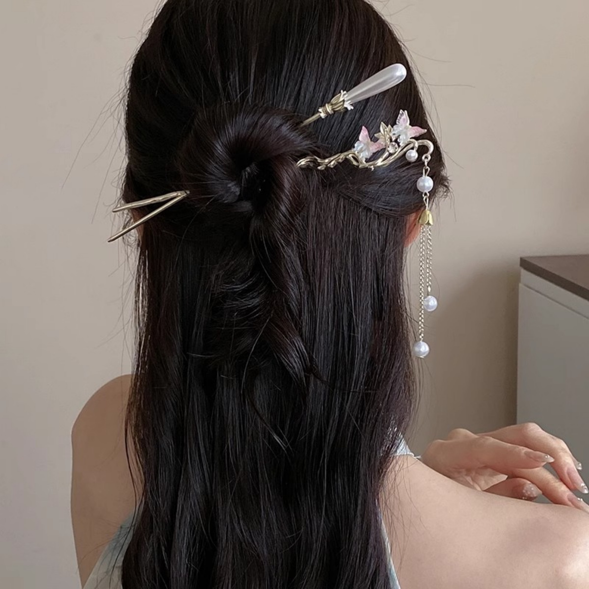 2023 neue Blume Haarnadel Für  – Art Craft Shop Bewertung und Preis