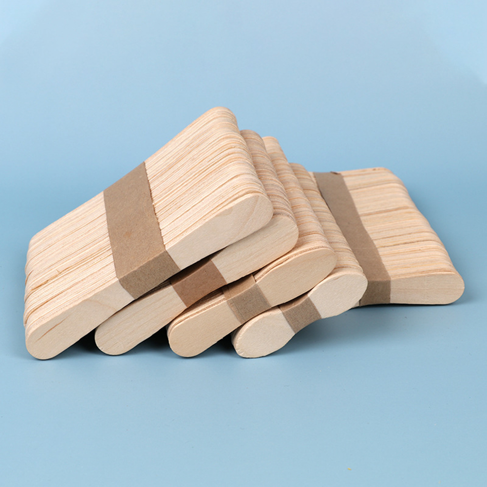 50/100 stücke Natürliche Holz  – Art Craft With Ice Cream Stick Bewertung und Preis