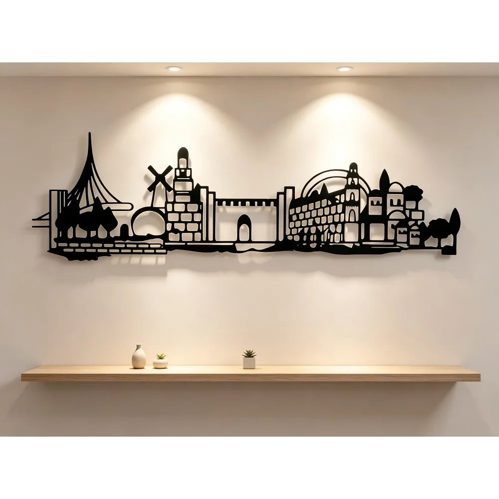 CIFBUY Eisen-Wandkunst Jerusal – Art & Craft Paper For Kids Bewertung und Preis