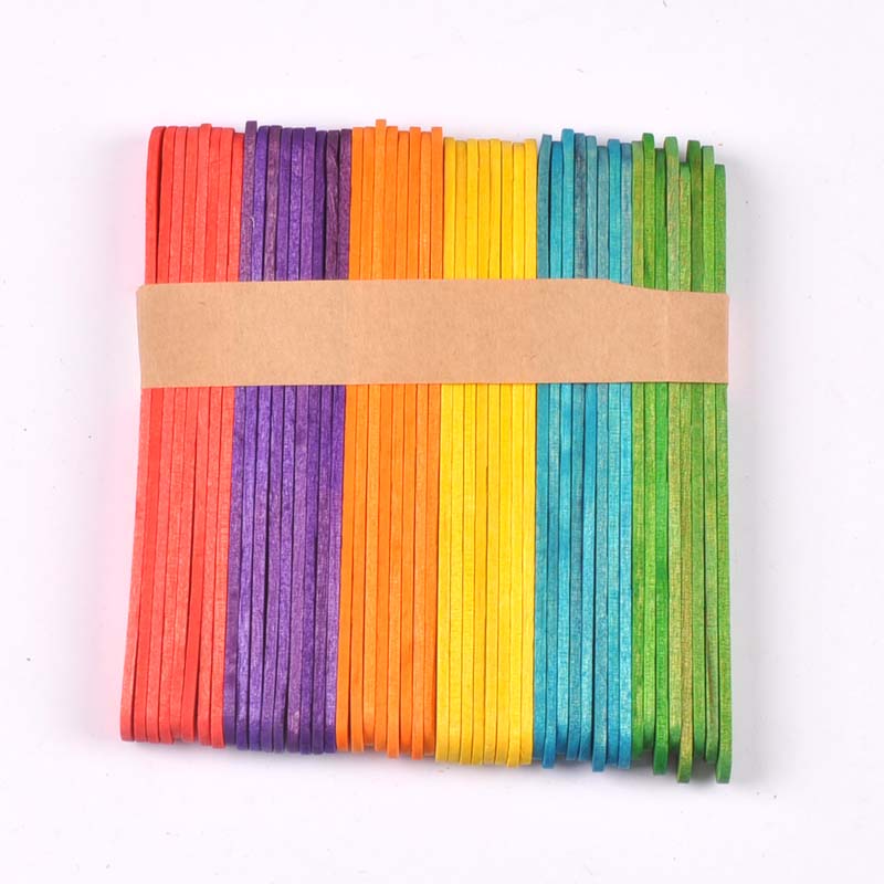 50 Teile/los Natürliche Holz & – Art Craft With Ice Cream Stick Bewertung und Preis