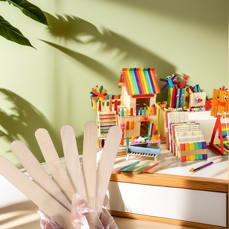 100 stücke Eis Popsicle Sticks – Art Craft With Ice Cream Stick Bewertung und Preis